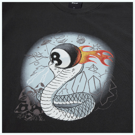Huf Ανδρική κοντομάνικη μπλούζα Cobra-Baller Washed S/S Tee